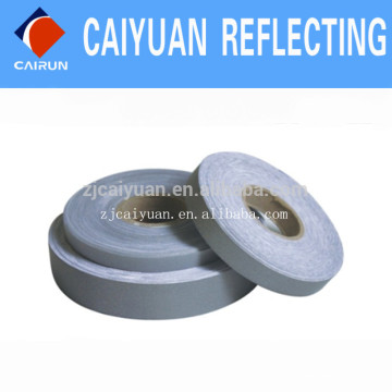 CY Reflective Fabric Elastic Tape Safety Silver Reflector